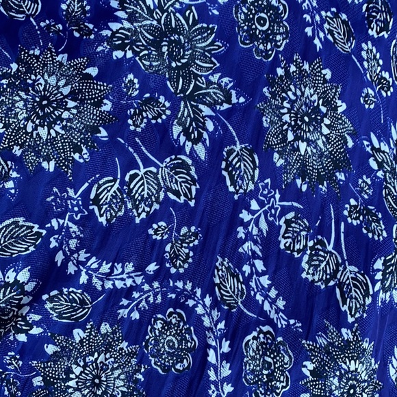 New GUESS Blue Print Flower Dress SZ XS - Picture 7 of 7